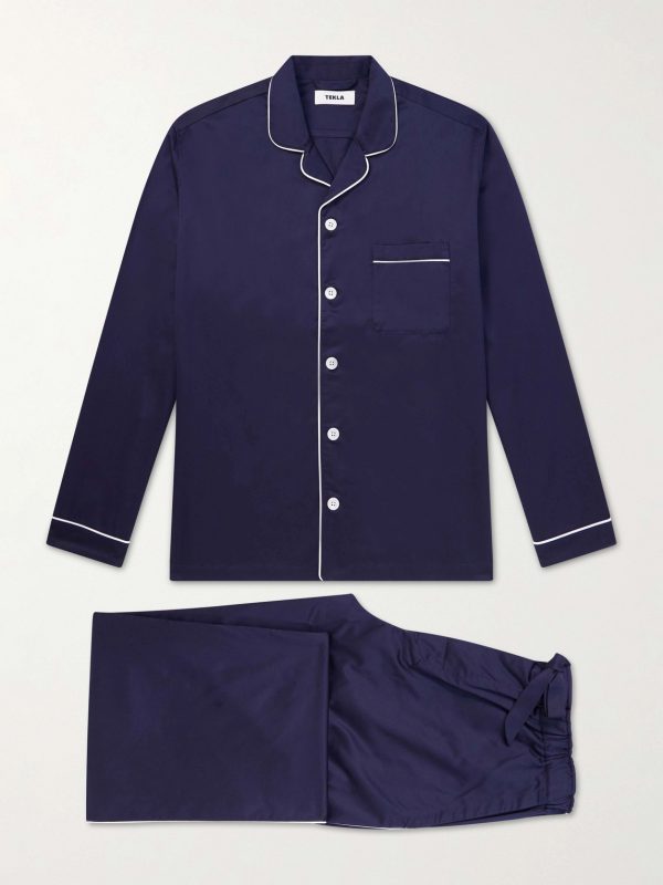 Chelsea Cotton-Satin Pyjama Set Chelsea Cotton-Satin Pyjama Set