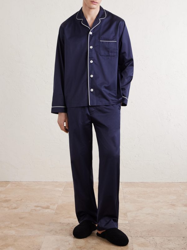 Chelsea Cotton-Satin Pyjama Set - OU Chelsea Cotton-Satin Pyjama Set - OU