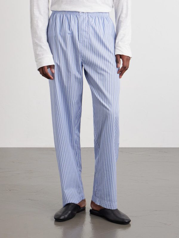 Straight-Leg Striped Organic Cotton Pyjama Trousers - FR Straight-Leg Striped Organic Cotton Pyjama Trousers - FR