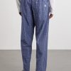 Straight-Leg Checked Organic Cotton-Poplin Pyjama Trousers - BK Straight-Leg Checked Organic Cotton-Poplin Pyjama Trousers - BK