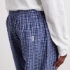 Straight-Leg Checked Organic Cotton-Poplin Pyjama Trousers - CU Straight-Leg Checked Organic Cotton-Poplin Pyjama Trousers - CU