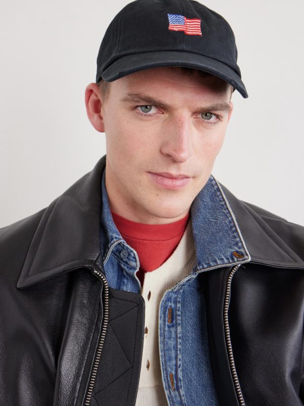 Mini Flag Embroidered Cotton-Twill Baseball Cap - OU Mini Flag Embroidered Cotton-Twill Baseball Cap - OU