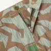 Camouflage Paint-splattered Cargo Wide-leg Trousers - CU Camouflage Paint-splattered Cargo Wide-leg Trousers - CU