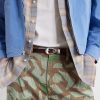 Camouflage Paint-splattered Cargo Wide-leg Trousers - E2 Camouflage Paint-splattered Cargo Wide-leg Trousers - E2