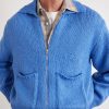 Logo-Embroidered Cotton Zip-Up Cardigan - CU