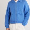 Logo-Embroidered Cotton Zip-Up Cardigan - FR