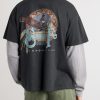 Waffle-Trim Cotton-Jersey T-Shirt - BK Waffle-Trim Cotton-Jersey T-Shirt - BK