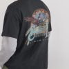 Waffle-Trim Cotton-Jersey T-Shirt - CU Waffle-Trim Cotton-Jersey T-Shirt - CU