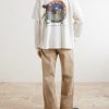 Waffle-Trim Cotton-Jersey Sweater - BK Waffle-Trim Cotton-Jersey Sweater - BK