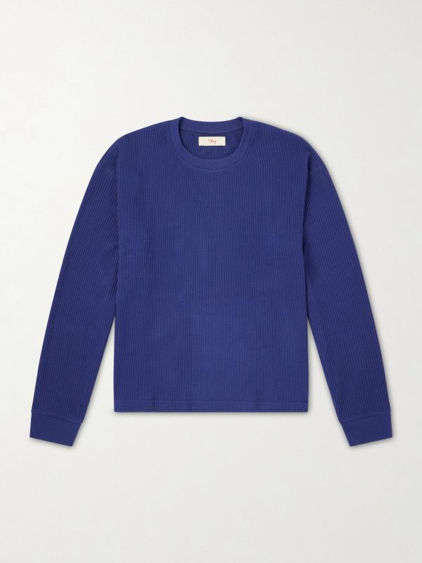 Logo-Print Cotton Waffle-Jersey T-Shirt