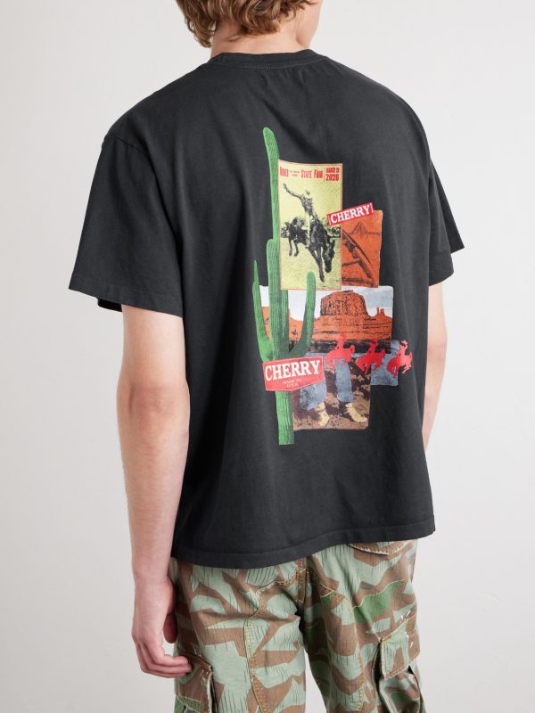 Logo-Print Cotton-Jersey T-Shirt - BK