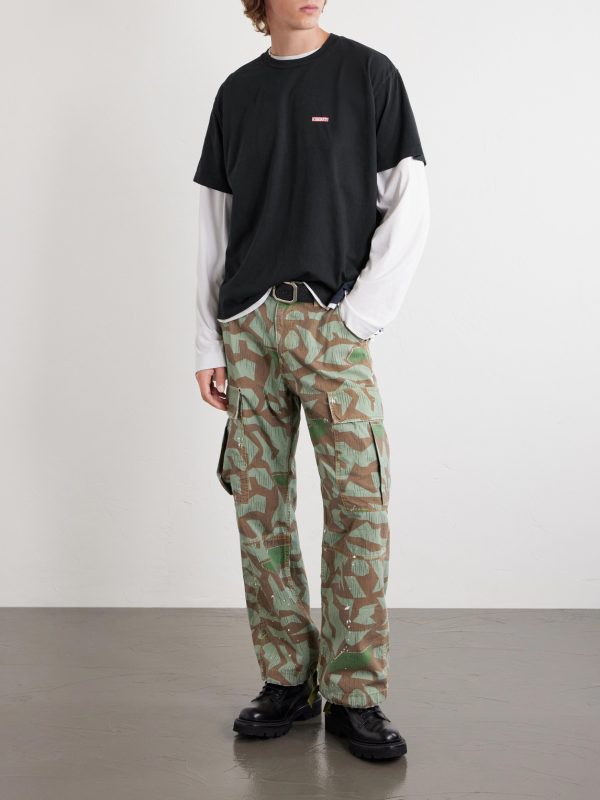 Logo-Print Cotton-Jersey T-Shirt - OU