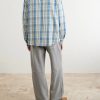 Checked Cotton Western Shirt - BK Checked Cotton Western Shirt - BK