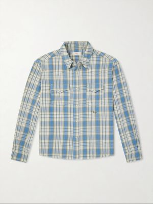 Checked Cotton Western Shirt Checked Cotton Western Shirt