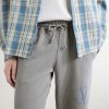 Wide-Leg Cotton-Fleece Sweatpants - CU Wide-Leg Cotton-Fleece Sweatpants - CU