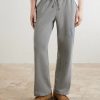 Wide-Leg Cotton-Fleece Sweatpants - FR Wide-Leg Cotton-Fleece Sweatpants - FR
