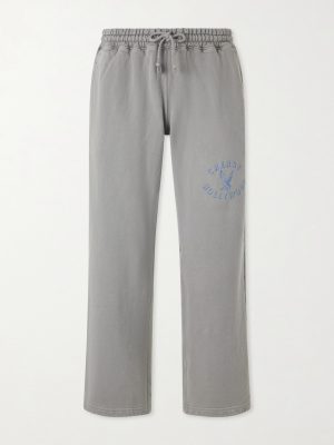 Wide-Leg Cotton-Fleece Sweatpants Wide-Leg Cotton-Fleece Sweatpants