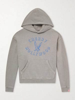 Logo-Print Cotton-Jersey Hoodie Logo-Print Cotton-Jersey Hoodie
