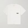 Logo-Print Paint-Splattered Cotton-Jersey T-Shirt Logo-Print Paint-Splattered Cotton-Jersey T-Shirt