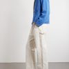 Paint-Splattered Distressed Straight-Leg Jeans - OU Paint-Splattered Distressed Straight-Leg Jeans - OU