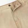 Wide-Leg Cotton-Twill Chinos - E1