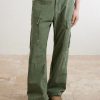 Wide-Leg Paint-Splattered Cotton-Ripstop Cargo Trousers - FR