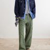 Wide-Leg Paint-Splattered Cotton-Ripstop Cargo Trousers - OU