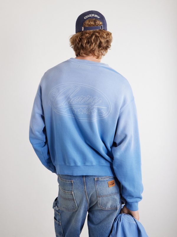 Embroidered Cotton-Jersey Sweater - BK Embroidered Cotton-Jersey Sweater - BK