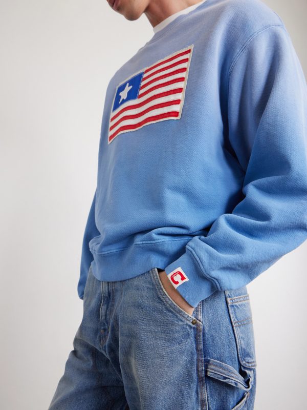 Embroidered Cotton-Jersey Sweater - E2 Embroidered Cotton-Jersey Sweater - E2