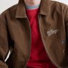 Logo-Embroidered Paint-Splattered Shell Jacket - E1