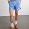 Logo-Printed Woven Straight-Leg Shorts - FR Logo-Printed Woven Straight-Leg Shorts - FR