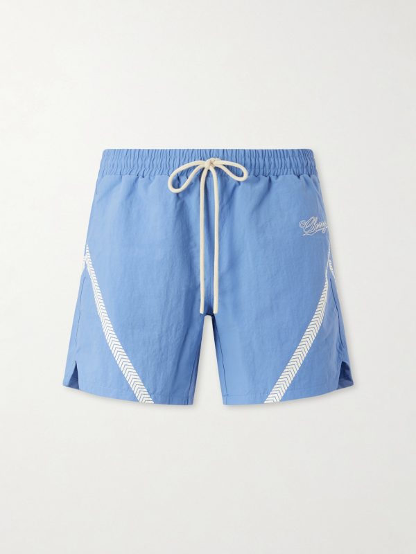 Logo-Printed Woven Straight-Leg Shorts Logo-Printed Woven Straight-Leg Shorts