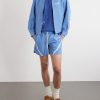 Logo-Printed Woven Straight-Leg Shorts - OU Logo-Printed Woven Straight-Leg Shorts - OU