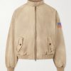 Logo-Embroidered Cotton-Twill Bomber Jacket Logo-Embroidered Cotton-Twill Bomber Jacket