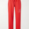 Hollywood Straight-Leg Logo-Print Cotton-Jersey Sweatpants Hollywood Straight-Leg Logo-Print Cotton-Jersey Sweatpants