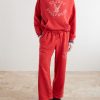 Hollywood Straight-Leg Logo-Print Cotton-Jersey Sweatpants - OU Hollywood Straight-Leg Logo-Print Cotton-Jersey Sweatpants - OU