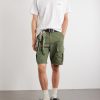 Camouflage Paint-splattered Cargo Straight-leg Shorts - OU Camouflage Paint-splattered Cargo Straight-leg Shorts - OU
