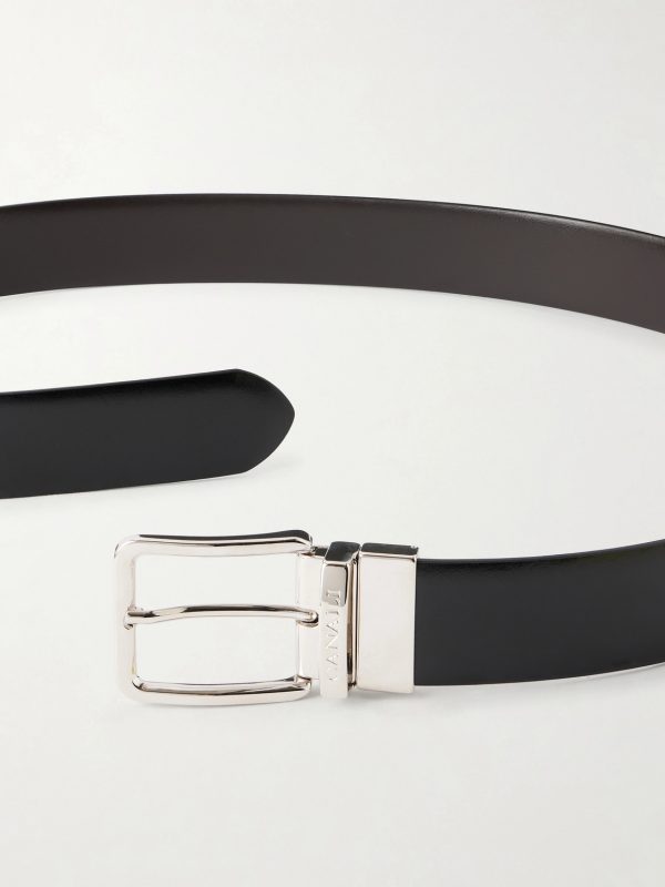 3.5cm Reversible Leather Belt - E1 3.5cm Reversible Leather Belt - E1