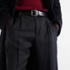3.5cm Reversible Leather Belt - OU 3.5cm Reversible Leather Belt - OU