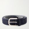 3cm Woven Suede and Wool Belt 3cm Woven Suede and Wool Belt