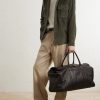 Full-Grain Leather Tote Bag - OU