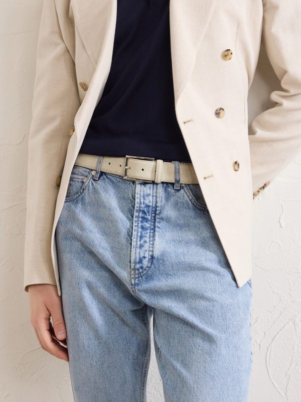 3.5cm Suede Belt - OU 3.5cm Suede Belt - OU