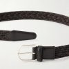 3.5cm Weaved Bonded Leather Belt - E1 3.5cm Weaved Bonded Leather Belt - E1