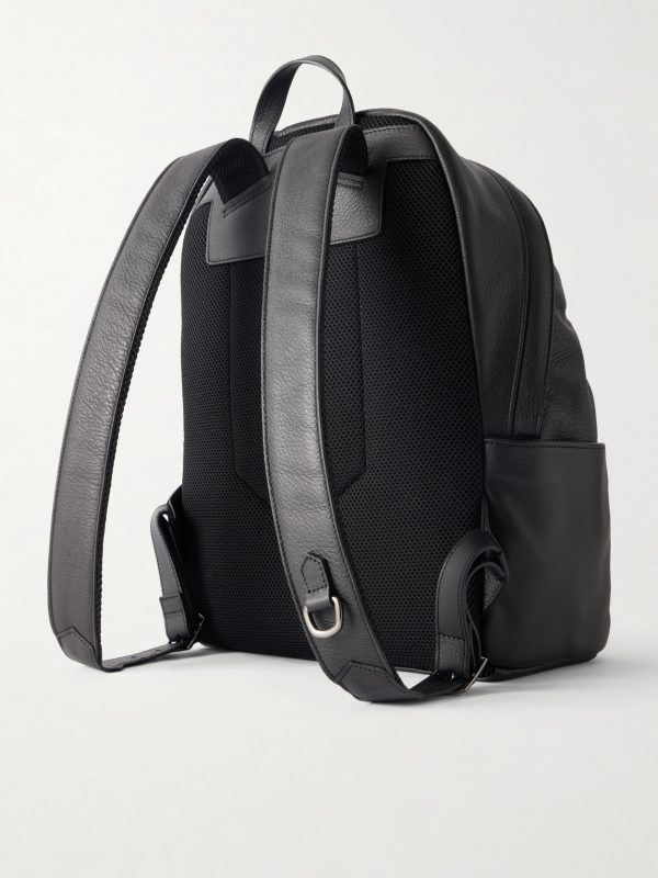 Full-Grain Leather Backpack - BK
