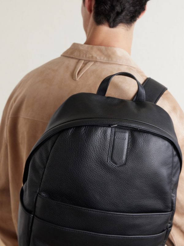 Full-Grain Leather Backpack - CU