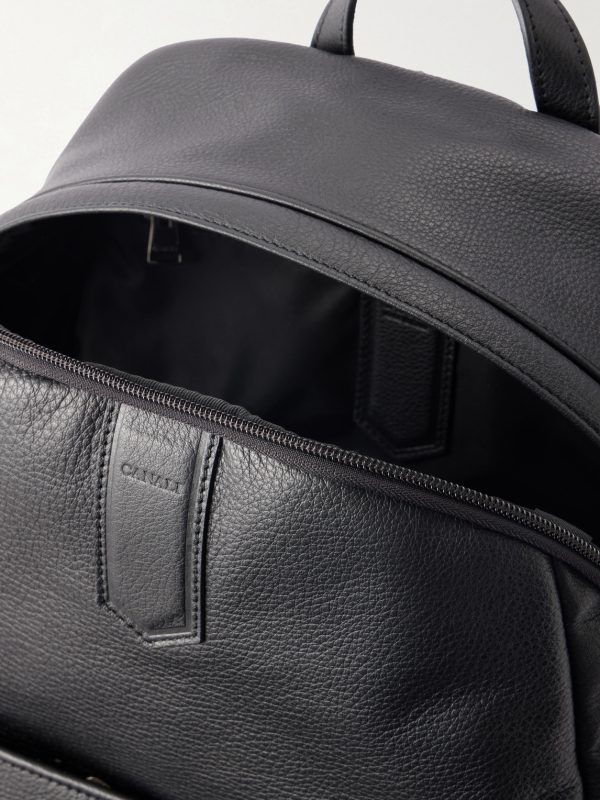 Full-Grain Leather Backpack - E1