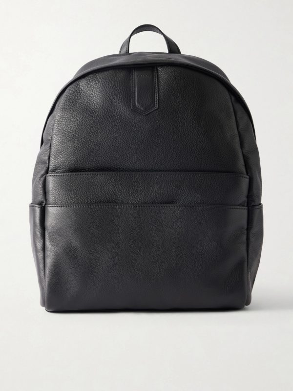 Full-Grain Leather Backpack