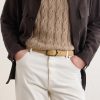 3.5cm Suede Belt - OU 3.5cm Suede Belt - OU