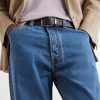 3.5cm Reversible Leather Belt - OU 3.5cm Reversible Leather Belt - OU