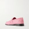 The Plato Suede Leather Loafers - BK The Plato Suede Leather Loafers - BK